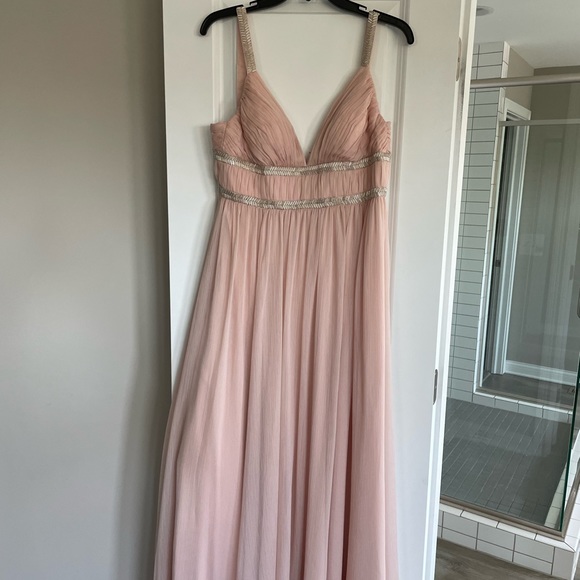 Aidan Mattox chiffon gown size 8 - Picture 5 of 8